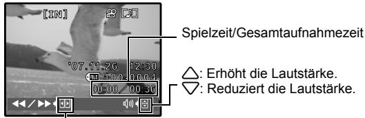 OLYMPUS STYLUS 790 SW - Funktionen während der Movie-Wiedergabe - 1