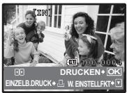 OLYMPUS STYLUS 790 SW - Auswählen des zu druckenden Bildes - 1