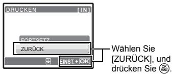 OLYMPUS STYLUS 790 SW - Wählen Sie [DRUCKEN] und drücken Sie OK FUNG. - 3