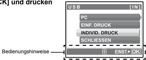 OLYMPUS STYLUS 790 SW - Weitere Druckmodi und Druckeinstellungen (INDIVID. DRUCK) - 1