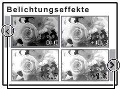 OLYMPUS STYLUS 790 SW - Aufnehmen von Bildern durch den Vergleich von verschiedenen Effekten in einer Vorschau - 1