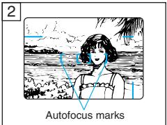 2 Autofocus marks
