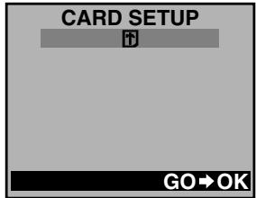 OLYMPUS C-200 ZOOM - Monitor (Card Setup) - 1