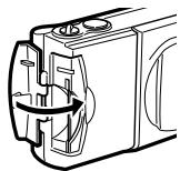 OLYMPUS C-200 ZOOM - Attaching the Strap - 8