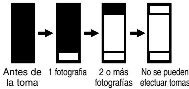 OLYMPUS C-200 ZOOM - Cuando se efectúa tomas con el monitor - 1