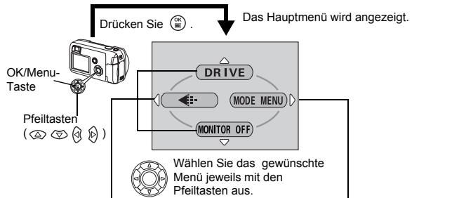 OLYMPUS C-460 ZOOM - DIE VERSCHIEDENEN MENÜS - 1