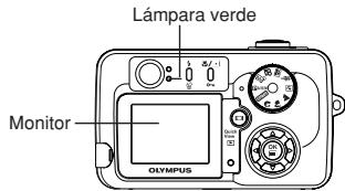 Lámpara verde Monitor OLYMPUS
