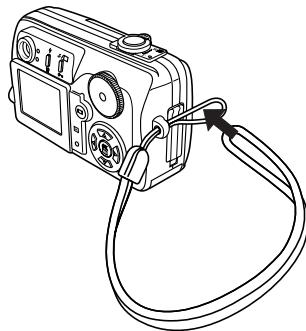 OLYMPUS C-50 ZOOM - Colocación de la correa - 2