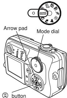 OLYMPUS C-50 ZOOM - Date/time setting - 2