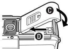 OLYMPUS C-50 ZOOM - ■ Unloading the card - 3