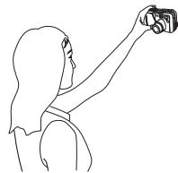 OLYMPUS C-50 ZOOM - Self Portrait shooting - 1