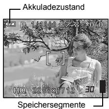 OLYMPUS C-765 UZ - Speichersegmentanzeige - 1