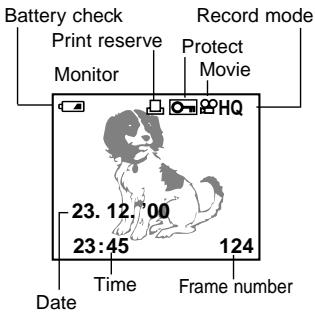 OLYMPUS C-990 ZOOM - Displaying Images Frame by Frame - 1