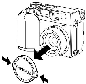OLYMPUS C3040 ZOOM - GRUNDSÄTZLiche Funktionen EIN- UND AUSSCHALTEN DER KAMERA - 1