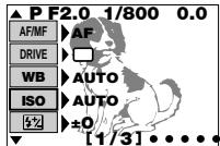 OLYMPUS C3040 ZOOM - Comment utiliser le menu - 1