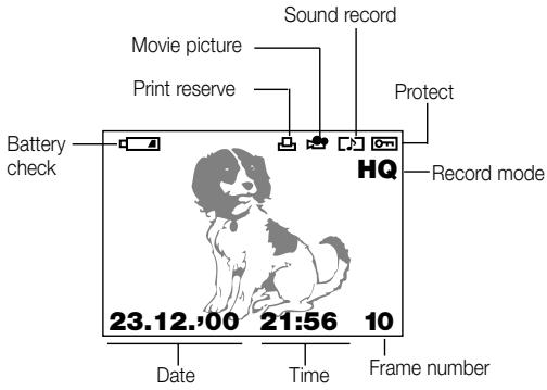 OLYMPUS C3040 ZOOM - Monitor display - 2