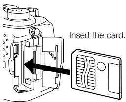 OLYMPUS C3040 ZOOM - INSERTING AND REMOVING SMARTMEDIA CARDS - 2