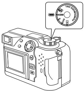 OLYMPUS C3040 ZOOM - USING THE MODE DIAL - 1