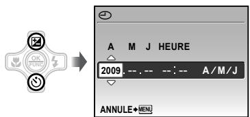 OLYMPUS MJU TOUGH 8000 - Utilisez 圆 pour selectionner l'année sous [A]. - 1