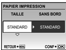 OLYMPUS MJU TOUGH 8000 - Modifier les réglages d'imprimante pour imprimer [IMPRESSION SPECIALE] - 2