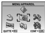 OLYMPUS MJU TOUGH 8000 - Utiliser le menu - 7