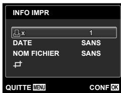 INFO IMPR x 1 DATE SANS NOM FICHIER SANS QUITTE MENU CONF OK