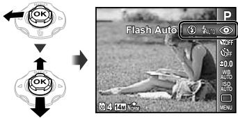 OLYMPUS TG-805 - Utiliser le flash - 1