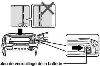 OLYMPUS TG-805 - Insérer la batterie - 2