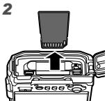 OLYMPUS TG-805 - Pour-retirer la carte mémoire SD/SDHC/ SDXC et la carte Eye-Fi - 2