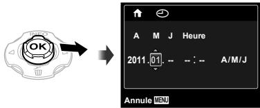 OLYMPUS TG-810 - Date, heure, fuseau horaire et langue - 3