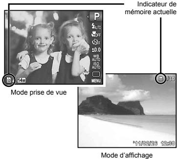 OLYMPUS VG-130 - Indicateur de mémoire actuelle - 1