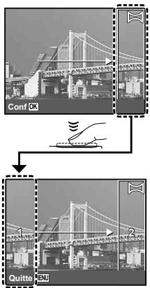 OLYMPUS VG-130 - Créer des photos panoramicques (mode ≈) - 2