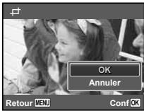 OLYMPUS VG-130 - Pour rogner une photo [□] - 2