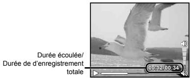 OLYMPUS VG-130 - Opérations lors de la lecture de video - 1