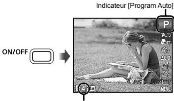 OLYMPUS VG-130 - Prendre des photos avec une valeur d'ouverture et une vitesse d'obturation optimes [Program Auto] - 2
