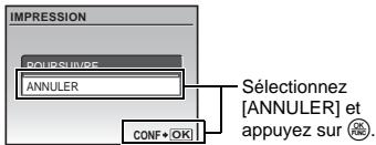 OLYMPUS Μ 1030 SW - Pour annuler l'impression - 2
