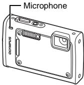 OLYMPUS Μ 1030 SW - Enregistrement du son avec des photos - 1