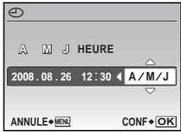 OLYMPUS Μ 1030 SW - d. Appuyez sur la touche ▷↓. - 3