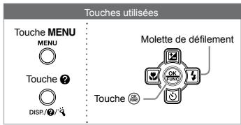 OLYMPUS Μ TOUGH-6000 - Utiliser le menu - 4