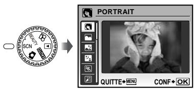 OLYMPUS Μ TOUGH-6000 - Réglez la molette mode sur SCN. - 1