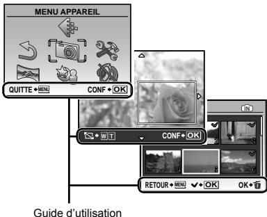 OLYMPUS Μ TOUGH-6000 - Molette de défilement et guide d'utilisation - 2