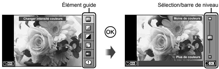 OLYMPUS E-PL5 - Utilisation des guides en direct - 1