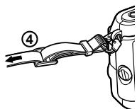 OLYMPUS E-PL5 - Fixation de la couroie - 3