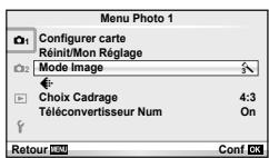 OLYMPUS E-PL5 - Options de traitement (Mode Image) - 1