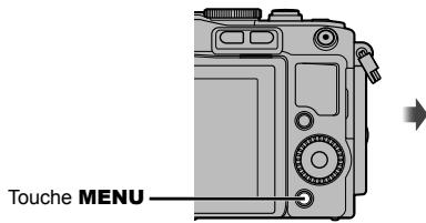 OLYMPUS E-PL5 - Affichez les menus. - 1