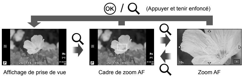 OLYMPUS E-PL5 - Mise au point automatique avec cadre de zoom/zoom AF - 1