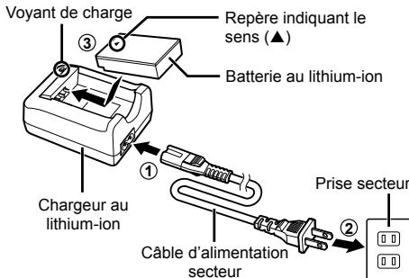 OLYMPUS E-PL5 - Recharge de la batterie. - 1