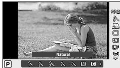 OLYMPUS E-PL5 - Options de traitement (mode d'images) - 1