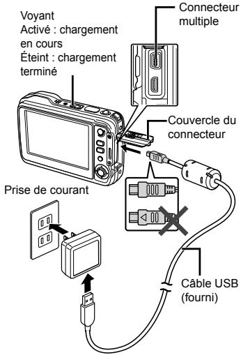 OLYMPUS TG-630 - Charge de la batterie - 1