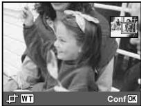 OLYMPUS VG-150,  VG-180 - Pour rogner une photo [□] - 1